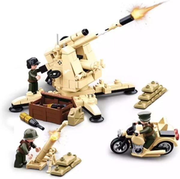 Sluban Klocki Bitwa pod Kurskiem II Wojna Światowa (998 el.) Zestaw Militarny M38-B0697