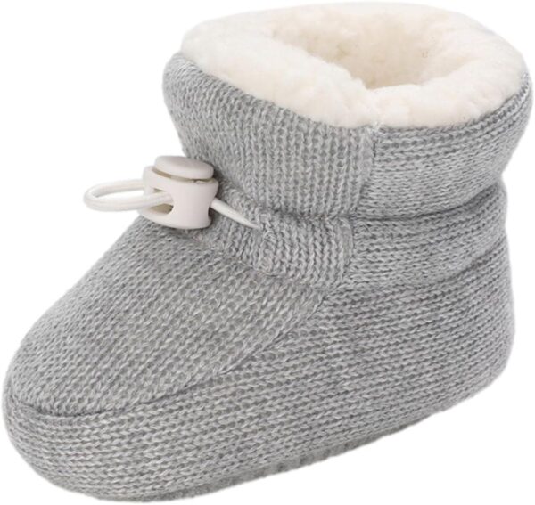 61SC1NEHffL._AC_SL1500_.jpg JAN & JUL Botki Zimowe Dziecięce Wodoodporne Polar Sherpa Elastyczna Podeszwa