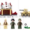 Sluban Klocki Bitwa o Stalingrad II Wojna Światowa (479 el.) Tank i Ruiny Miejskie