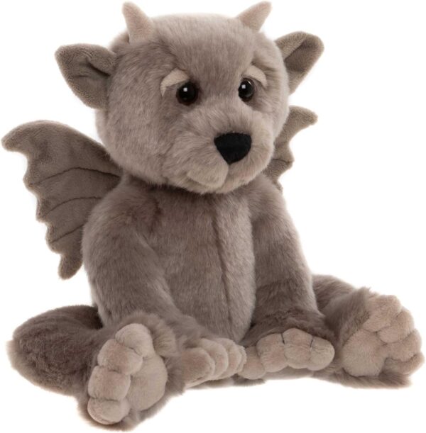 71PYlkPwvCL._AC_SL1500_.jpg Charlie Bears Bearhouse Moat Pluszak Gargulec (20 cm) Szara Maskotka Kolekcjonerska