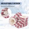 Zimowe Buciki Niemowlęce Ocieplane Polarem Kapcie Niechodki Antypoślizgowe 0-18 M (Unisex)