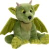 Charlie Bears Bearhouse Spires Pluszak Smok/Gargulec (25 cm) Zielona Maskotka Fantasy