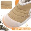 MK MATT KEELY Śniegowce Dziecięce Wodoodporne Polar Antypoślizgowa Gumowa Podeszwa (Unisex)