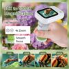 Mikroskop Cyfrowy Ręczny 3w1, Powiększenie 1000x, Ekran HD 2.4", Karta SD, STEM dla Dzieci 3-12