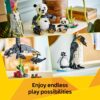 LEGO Creator 3w1 Dzikie Zwierzęta: Rodzina Pandy - Pingwiny lub Orka - Zestaw Kreatywny 31165