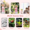 Mikroskop Cyfrowy Ręczny 3w1, Powiększenie 1000x, Ekran HD 2.4", Karta SD, STEM dla Dzieci 3-12