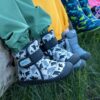 JAN & JUL Botki Zimowe Dziecięce Wodoodporne Polar Sherpa Elastyczna Podeszwa