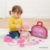 Zestaw BiBi Doll Akcesoria dla Lalek 18 el. Karmienie i Pielęgnacja, Torba, Dla Dzieci 3+