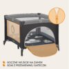713A7uRHRUL._AC_SL1500_ Lionelo Bonnie Kojec dla Dziecka 100x100 cm Składany z Materacem T25 Szary