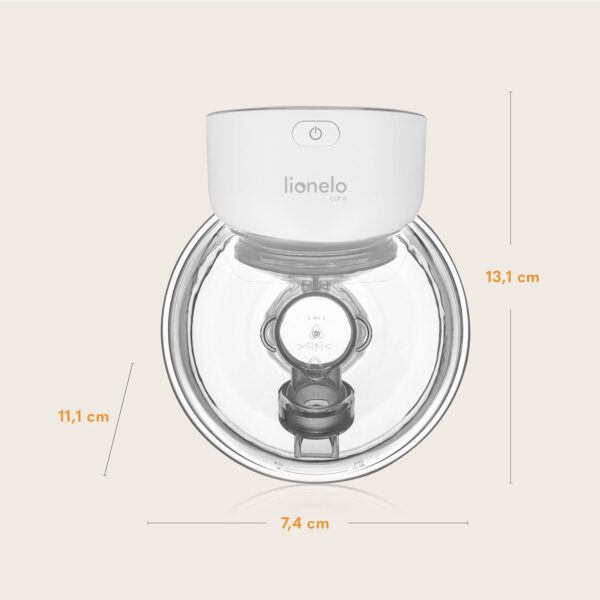 71qaw4vuo0L._AC_SL1500_ Lionelo Fidi Free Laktator Muszlowy Bezprzewodowy Hands-Free 180ml
