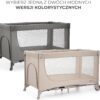 81Gu2sMuEFL._AC_SL1500_ Kinderkraft JOY 2 Łóżeczko Turystyczne 2w1 Składane z Torbą Szare