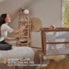 Lionelo Thomi Plus Łóżeczko 5w1 Dostawne Kojec Sofa do 100kg Beżowe