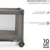 81uWFM9FOfL._AC_SL1500_ Kinderkraft JOY 2 Łóżeczko Turystyczne 2w1 Składane z Torbą Szare